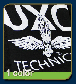 Silk Screen printed sample by Screened Gear Custom Screen Printing, Mesa Arizona